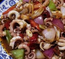 Stir-fried Octopus in Sauce