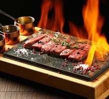 Black Salt Pan-Seared Prime Steak