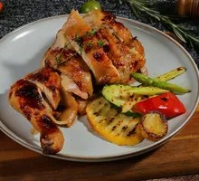 Sous Vide Oven Roasted Chicken (Half)