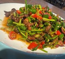 Spicy Pepper Chicken Offal