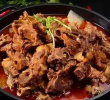Goat Spine Hot Pot