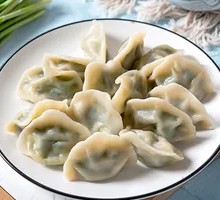 Handmade Pork and Scallion Dumplings