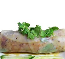 Cold Rice Noodles Wrapped in Thin Sheets