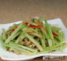 Celery and Tofu Cubes