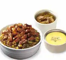 Sour Cabbage Braised Pork Rice Meal