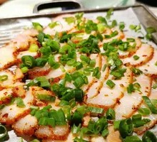 Green Tea Scallion Grilled Meat