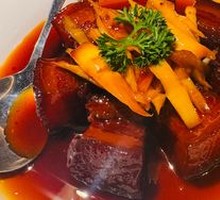 Stir-fried Pork Belly with Handmade Rice Cake