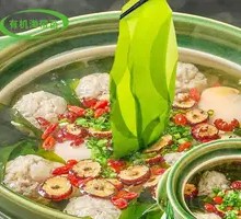 有机海带苗肉丸汤