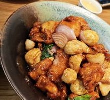 Golden Basil Three-Cup Chicken