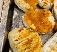 Grilled Steamed Bun Slices