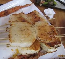 Grilled Steamed Bun Slices