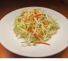 Bitter Greens with Sesame Noodles