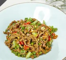 Eighteen-Second Beef Strips