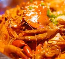 Popular Shrimp and Crab Hot Pot
