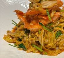 Shandong-style shrimp with Chinese cabbage