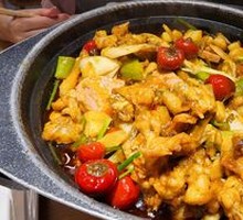 Garlic Fried Frog Legs Pot