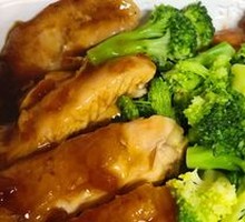 Kung Pao Chicken with Sauce Chicken Rice