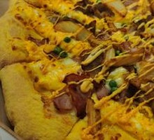 Teriyaki Beef and Potato Pizza