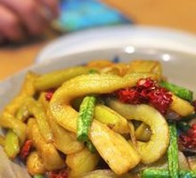 Eggplant and Green Beans Stir-fry