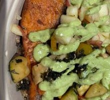 Pan-Seared Salmon Super Bowl