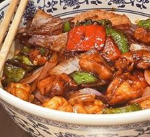 Chicken and Shrimp Noodles