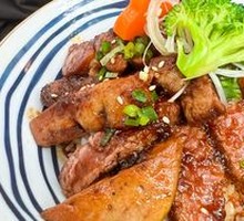 Foie Gras Steak Rice Bowl