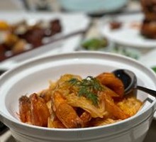 Stir-fried Giant Shrimp with Jinan Cabbage