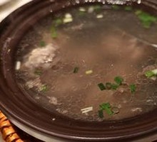 Clay Pot Bone Soup