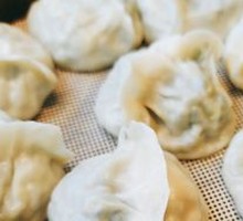 Leek and Shrimp Steamed Dumplings