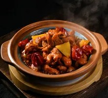 Colorful Pineapple Baked Intestines