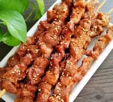 Grilled Fresh Lamb Skewers