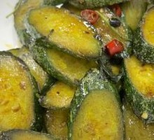 Pan-fried Cucumber