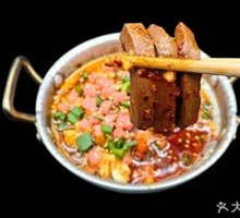 Stir-fried Duck Blood with Oil