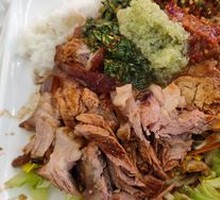 Pork Trotter Rice Bowl