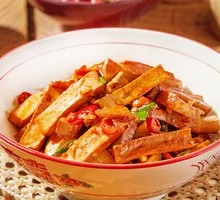 Xinhua Baixi Fragrant Tofu Stir-Fried with Pork