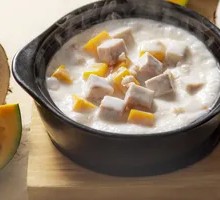 Barley, Taro, and Pumpkin Stew