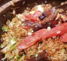 Truffle Sausage Claypot Rice