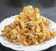 Crispy Fresh Enoki Mushrooms