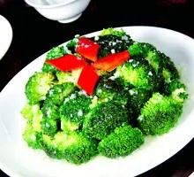 Stir-Fried Broccoli with Sauce