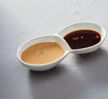Victory Two-Flavor Plate (Sesame Paste + Seafood Sauce)