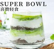 Chia Seed Green Juice Yogurt Cup