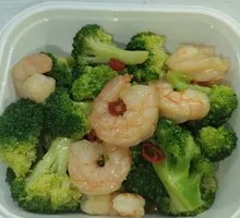 Shrimp with Broccoli