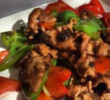 Beef Stir-Fried with Black Bean and Pepper