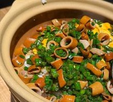 Sea Cucumber Rice Toss