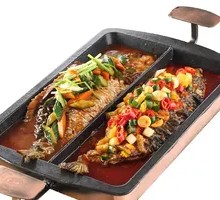 Stewed Bean Paste Grilled Fish