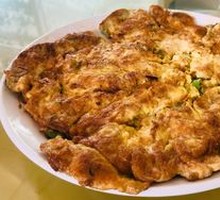 Pan-fried Egg with Greens