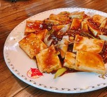 Scallion-braised Homemade Tofu