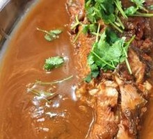 Stewed Fish in Iron Pot