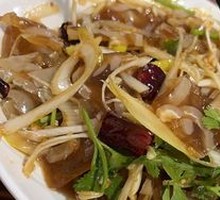 Cold-mixed pork skin jelly