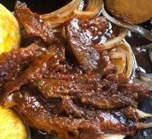 Fish Head with Pancake